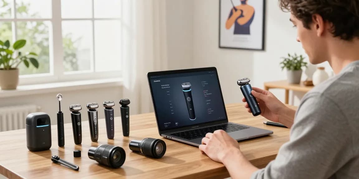 Exploring rokok88 alternatif electric shavers in a modern lifestyle setting with technology and grooming tips