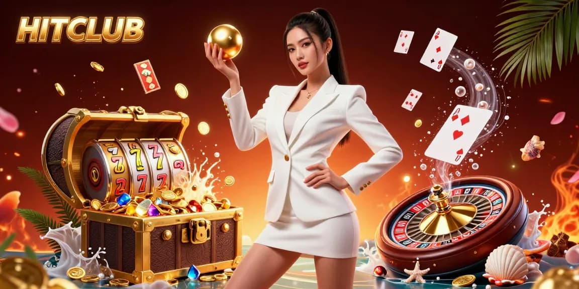 Experience HITCLUB's thrilling live casino action with dynamic scenes of excitement and energy.