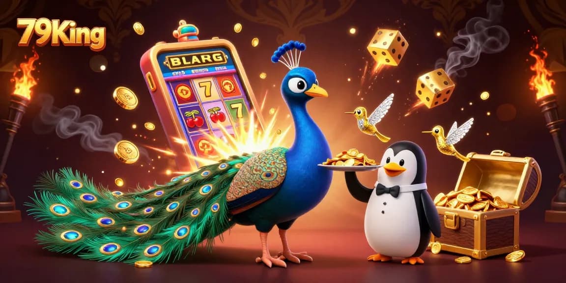Experience thrilling gameplay at 79King with dynamic slot machines bursting with rewards.