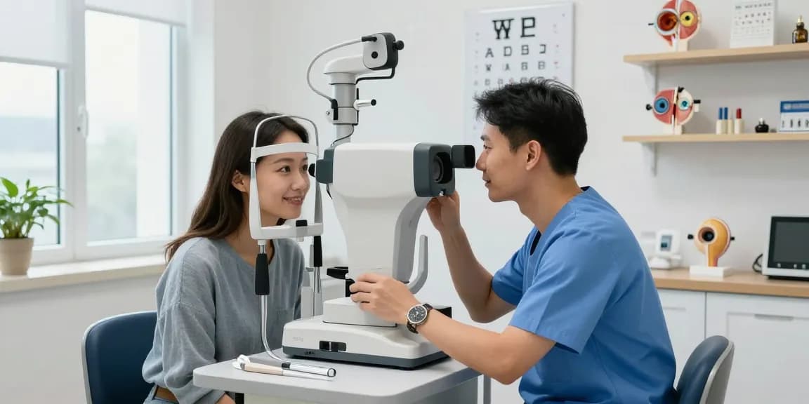 SNU Eye Clinic's advanced eye care examination room with personalized services.
