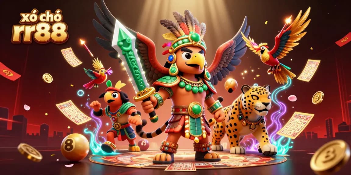 Engage with xổ số rr88 through thrilling lottery gameplay featuring dynamic characters and vibrant game elements.