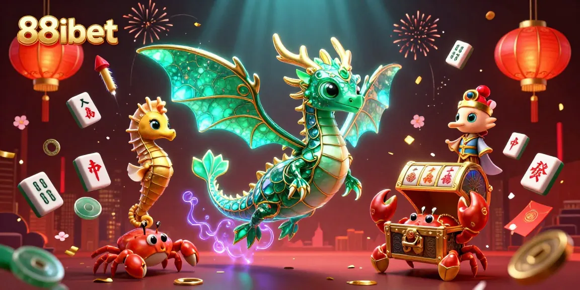 Engage in thrilling gameplay with 88ibet’s vibrant sea dragon scene, featuring jackpot elements.