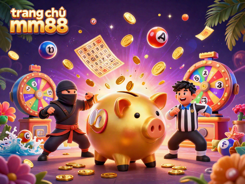 Experience thrilling fun on trang chủ mm88 with vibrant characters and engaging elements in this lively casino scene.
