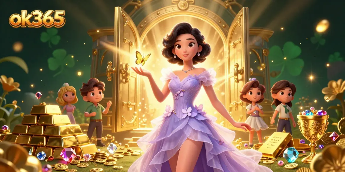 Engage with exciting games at ok365, where golden butterflies and treasures create a magical casino experience.