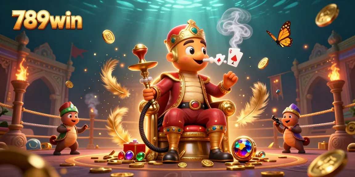 Engage in thrilling casino fun with 789win as the caterpillar hookah-master creates poker smoke rings.