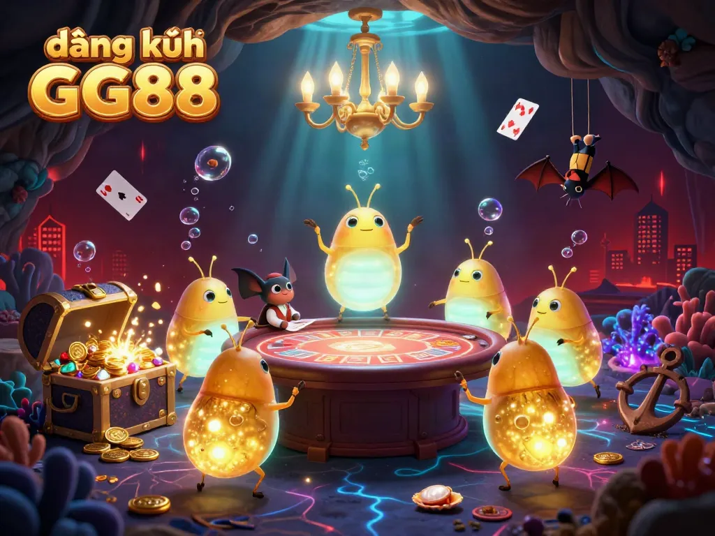 Join the fun by đăng ký GG88 in this enchanting cave casino illuminated by glowworms.