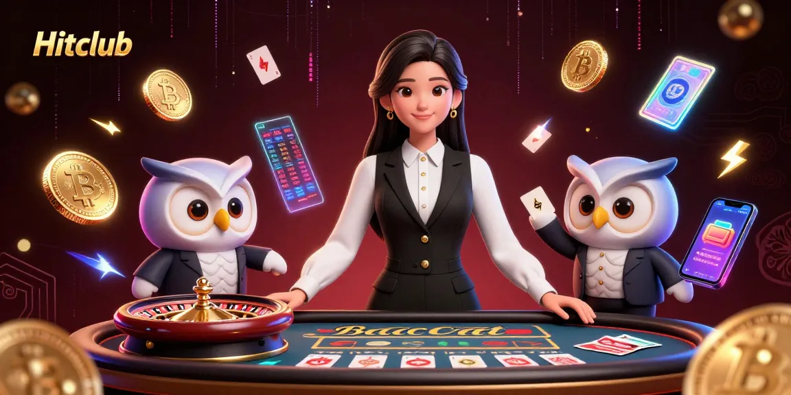 Experience thrilling games at Hitclub with our expert dealer in an engaging casino atmosphere.
