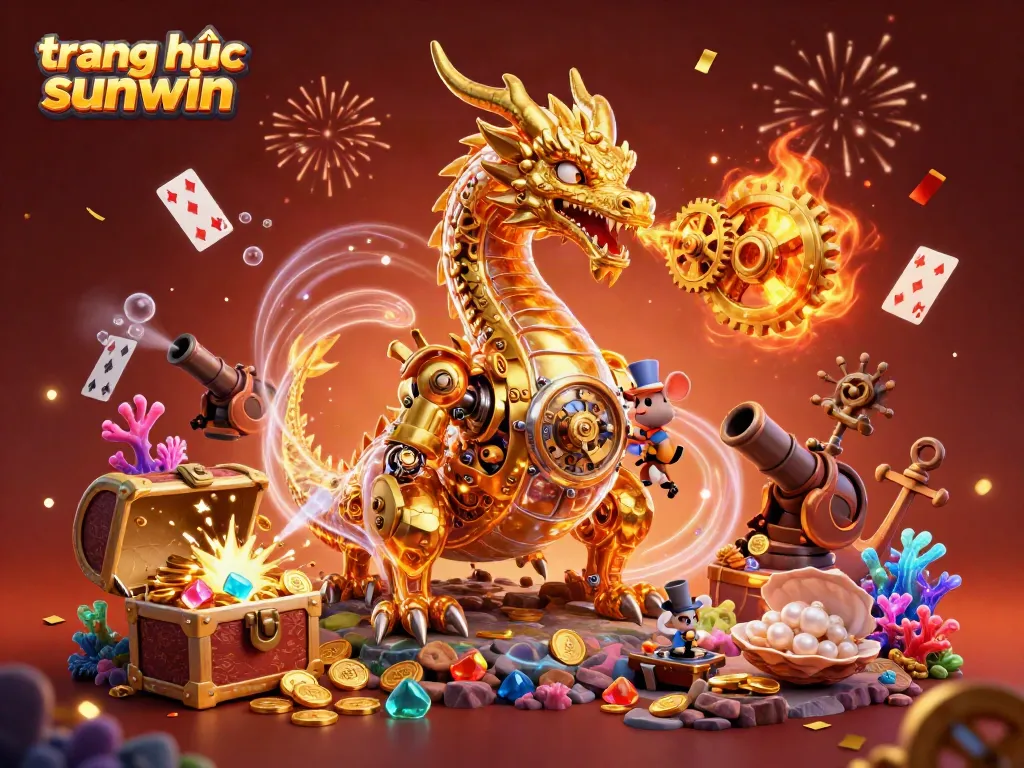 Explore the dynamic world of trang chủ sunwin with a golden dragon and thrilling game elements.
