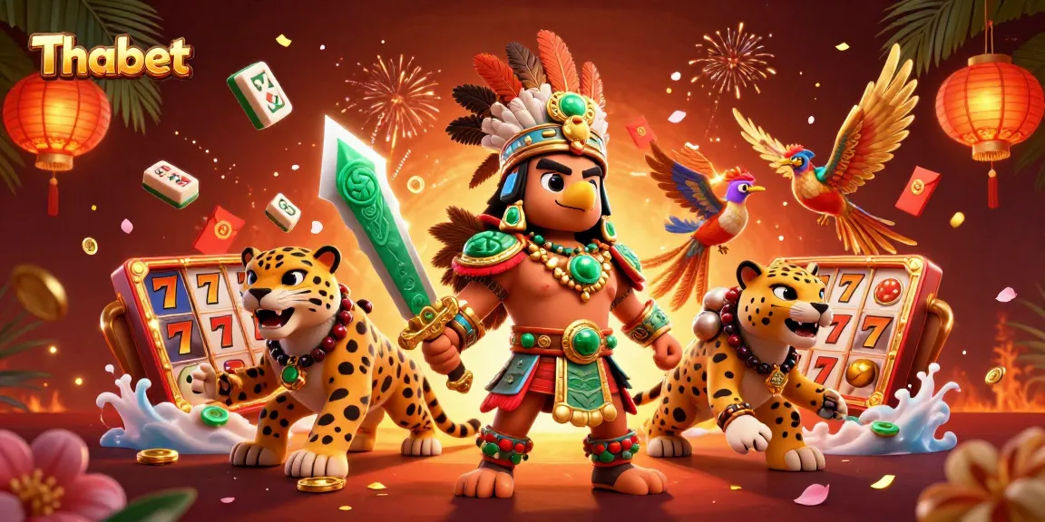 Engage in thrilling gameplay at Thabet with immersive 3D characters and casino elements.