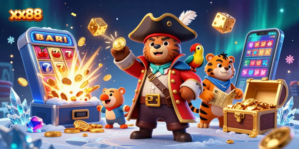 Experience thrilling gameplay at xx88 with engaging characters and vibrant casino elements.