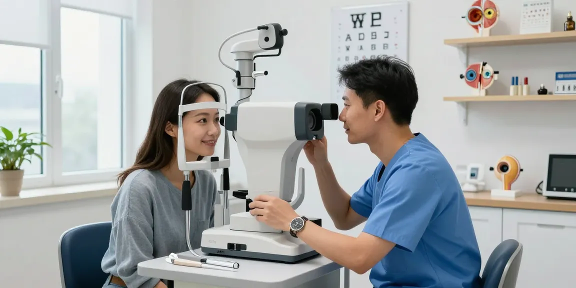 SNU Eye Clinic's advanced eye care examination room with personalized services.