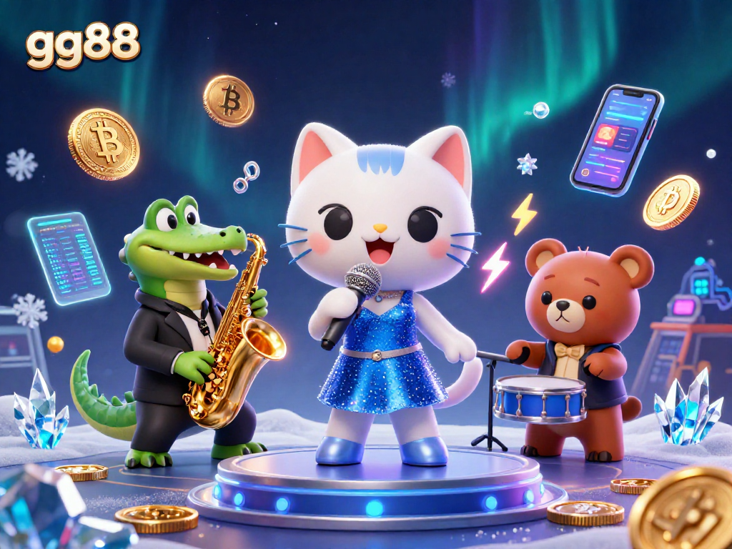 Experience the thrill of gaming at gg88 with lively characters and vibrant casino elements.