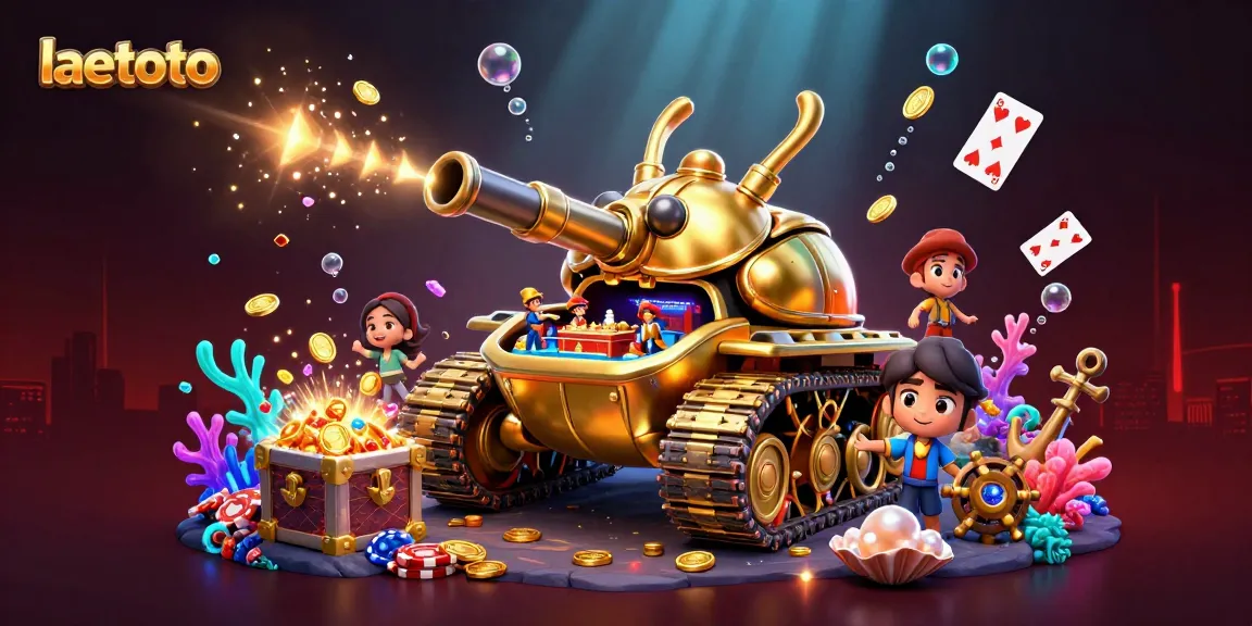 Play and win with laetoto's thrilling 3D gaming experience featuring vibrant casino scenes.