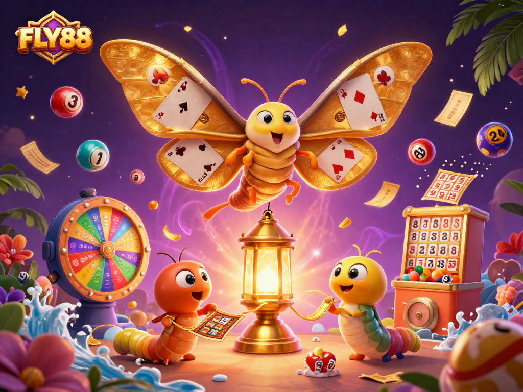 FLY88 entices players with vibrant casino scenes and exciting lottery thrills.