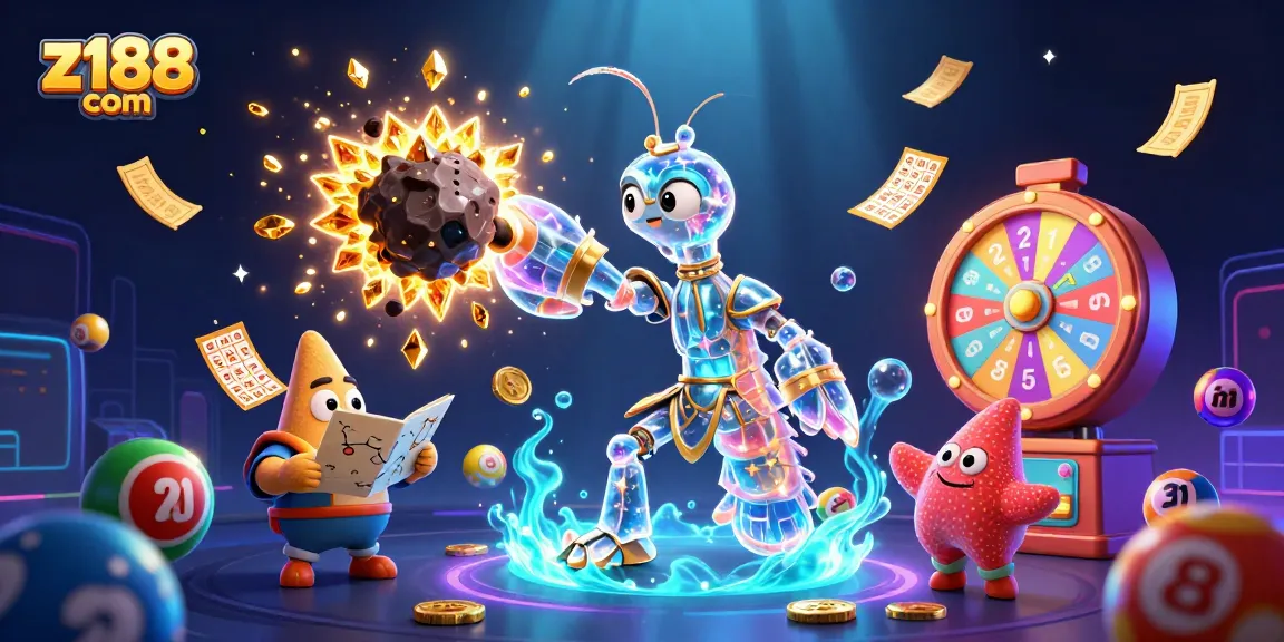 Experience thrilling gameplay at z188 com with a vibrant 3D casino scene filled with excitement and rewards.