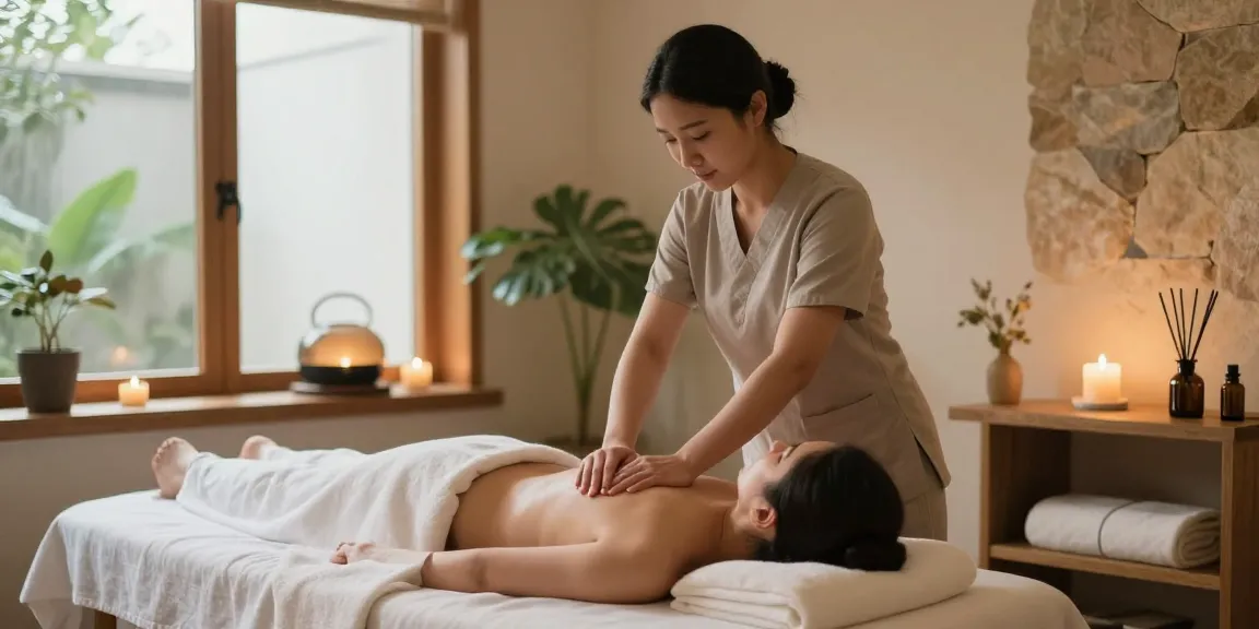 Experience 김포출장안마 with a tranquil massage environment promoting relaxation and well-being.
