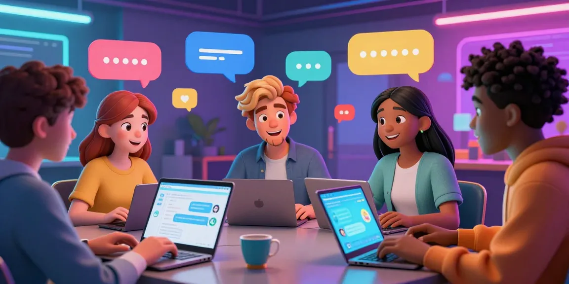 Engaging character ai nsfw chat scene with animated interactions and colorful backgrounds.