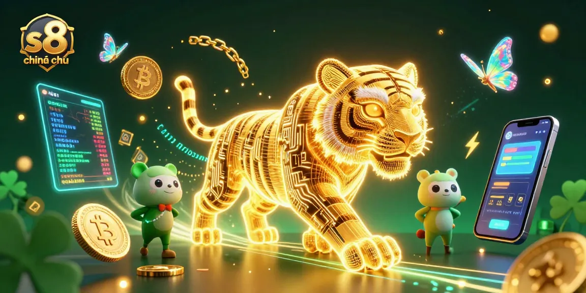 Engage in thrilling gameplay with s8 chính thức in a vibrant digital casino landscape featuring dynamic crypto elements.
