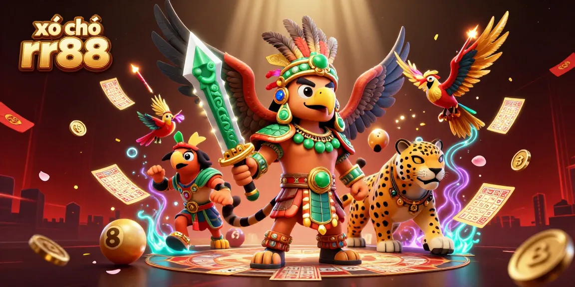 Engage with xổ số rr88 through thrilling lottery gameplay featuring dynamic characters and vibrant game elements.