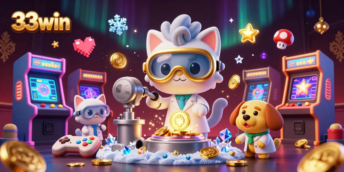 Experience thrilling action at 33win casino with exciting games and golden bubbles.