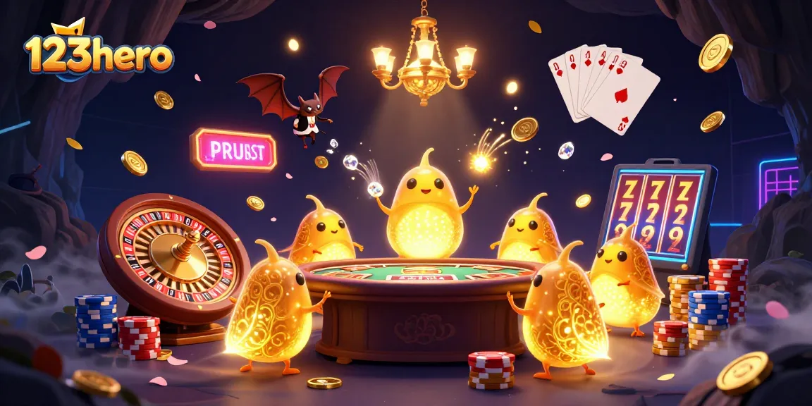 Experience thrilling gameplay at 123hero casino with vibrant glowworms and exciting game elements.