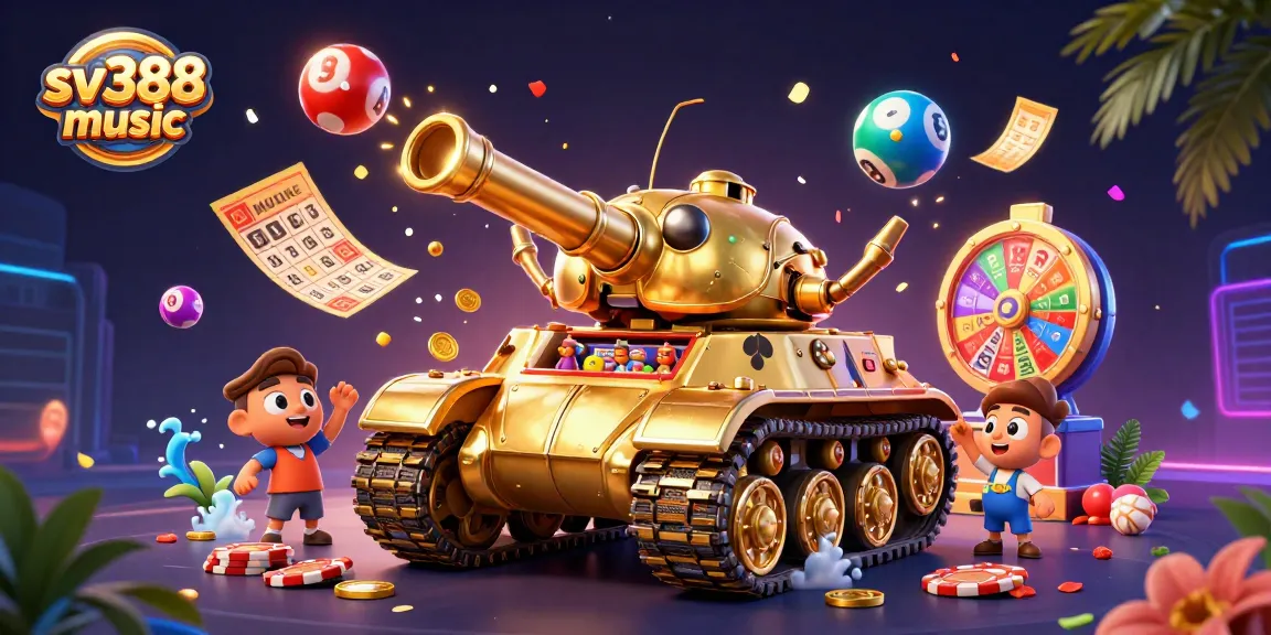 Engage with sv388 music's vibrant lottery and casino experiences, featuring dynamic balls and a mini casino.
