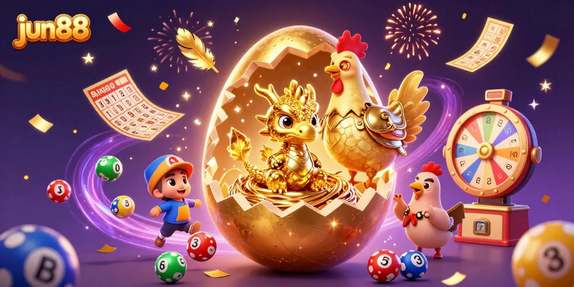 Experience excitement with jun88 as a golden dragon emerges from a stunning casino-themed illustration.