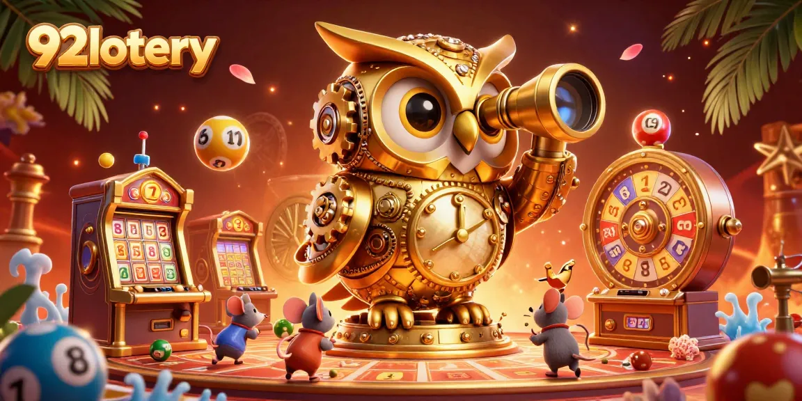 Play and win big at 92lottery with exciting lottery elements and vibrant casino visuals.
